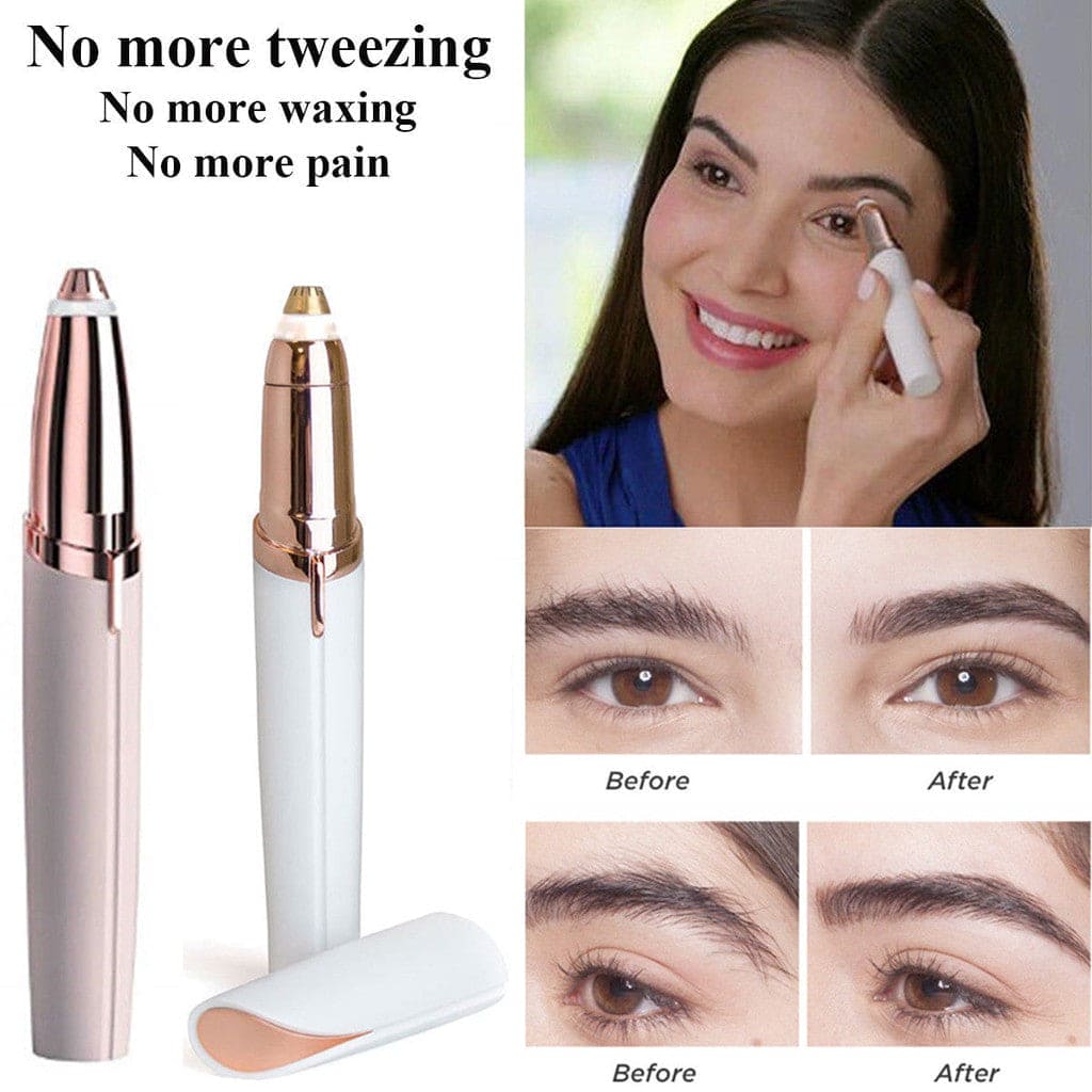Rechargeable Eyes Brow And Hair Remover, Electric Trimmer Epilator