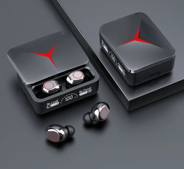M90 Pro TWS Earphones True Wireless Earbuds Noise Cancelling LED Display Gaming Headset Stereo Earbud
